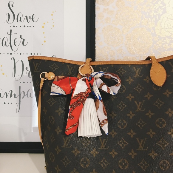 Orang Tassel Keychain Bag Charm K004O-M004/5 - Picture 1 of 3